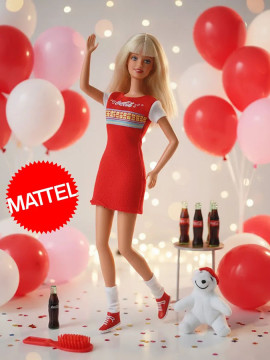 Coca-Cola Party Barbie Doll